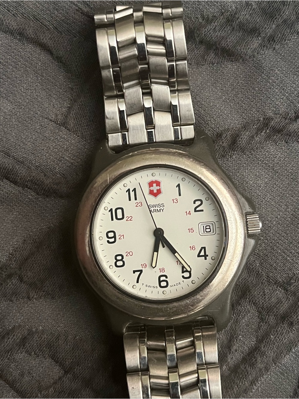 Victorinox Swiss Army Stainless Steel Watch - White Dial